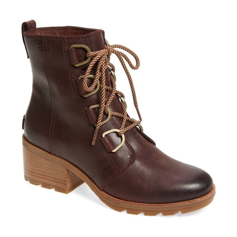Sorel Cate Lace Women's Boots in redwood